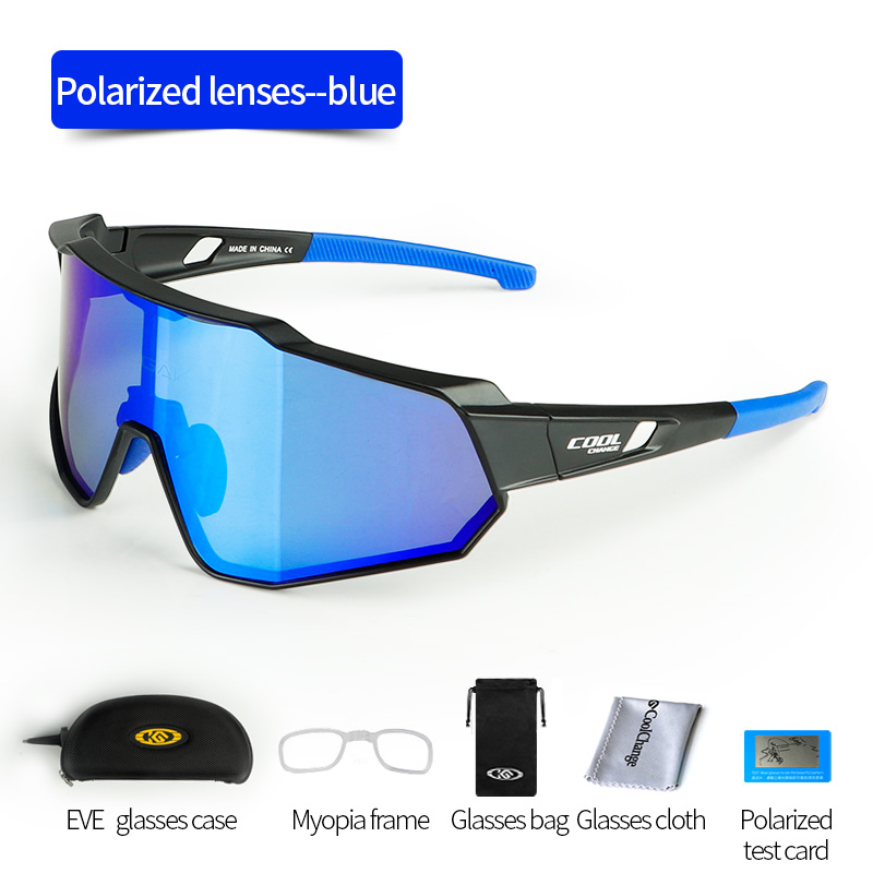 Blue cycling glasses Clearance