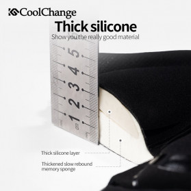 CoolChange Cover Jok Sepeda Memory Sponge Cushion - 1041 - Black - 3