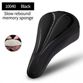 CoolChange Cover Jok Sepeda Memory Sponge Cushion - 1040 - Black