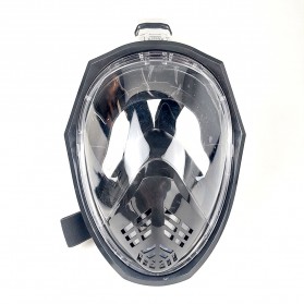 Taffware Kacamata Full Face Selam Scuba Underwater Diving Snorkeling - M3068G - Black