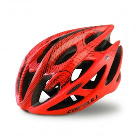 CAIRBULL Helm Sepeda Ultralight Air Vents Cycling Bike Cap Size L - CB-01 - Orange