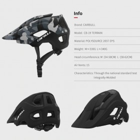 Cairbull Helm Sepeda Ultralight Cycling Bike Helmet - CB-19 - Camouflage - 2