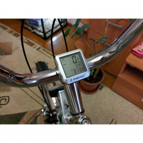 Inbike Speedometer Sepeda 14 Function LCD Display Bicycle - Black/Blue - 3