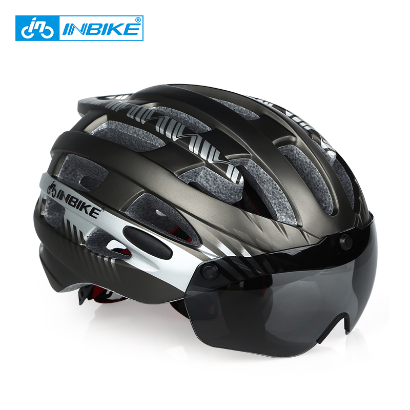 INBIKE Helm  Sepeda  MTB Ultralight Windproof Lens Size L 