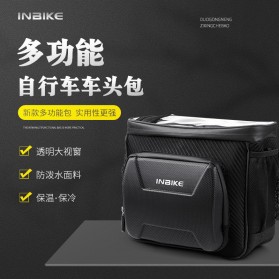 INBIKE Tas Sepeda Multifunction Bag Eva Hard Case Waterproof - H212 - Black