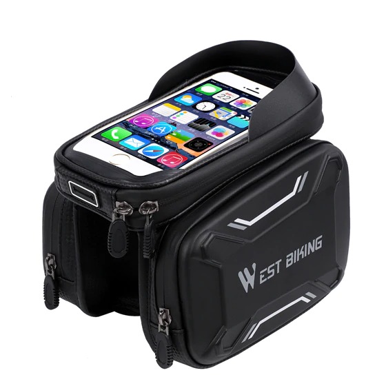 Gambar produk WEST BIKING Tas Sepeda Handlebar Smartphone Screen Touch Waterproof - YP0707