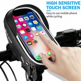 West Biking Tas Sepeda Waterproof Smartphone 6.5 Inch - YP0707235-236-241 - Black - 3
