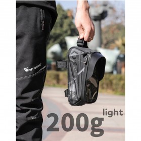 West Biking Tas Sepeda Waterproof Smartphone 7 Inch - YP0707235 - Black - 8