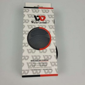 West Biking Hand Grip Bar Tape Sepeda PU EVA 2 Roll - YP0804041 - Black - 8