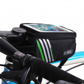 B-SOUL Tas Sepeda Waterproof untuk 5.7 inch Smartphone - YA0207 - Black - 3