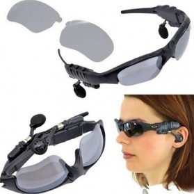 VICTGOAL Kacamata Polarized Earphone Bluetooth dengan 5 Lensa - V9100 - Black - 5