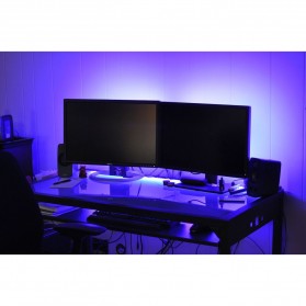 Lampu Neon LED Light Strip for CPU 60CM - Red - 3