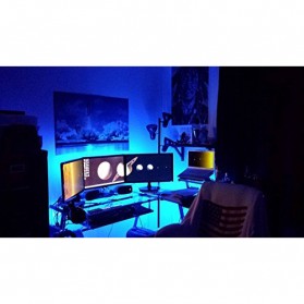 Lampu Neon LED Light Strip for CPU 60CM - Red - 4