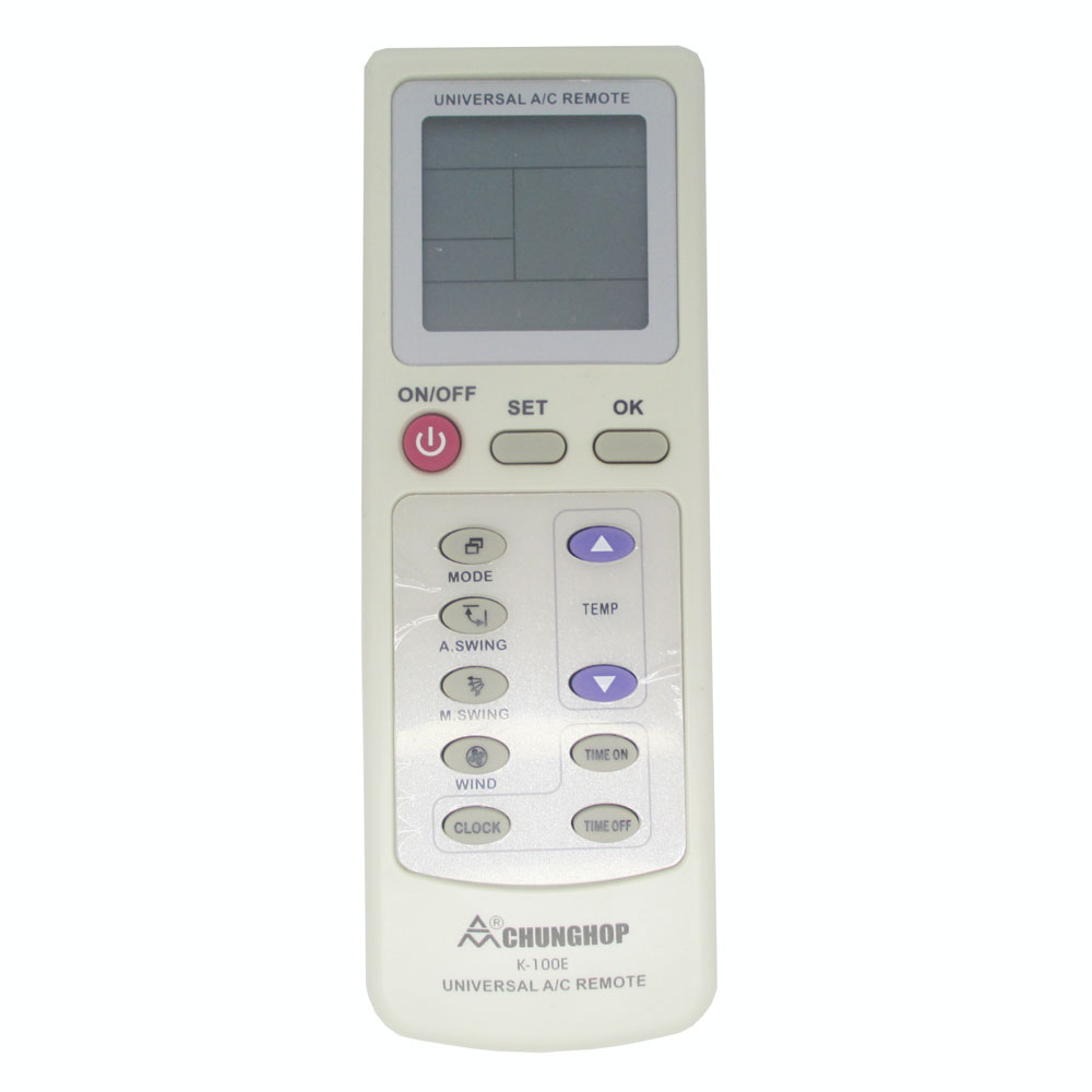 CHUNGHOP Universal AC Remote Controller K 100E White 