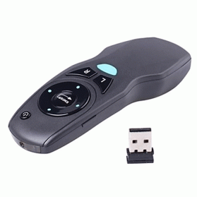 Wireless Air Mouse 2.4GHz for PC, Smart TV & Android - Black - 1