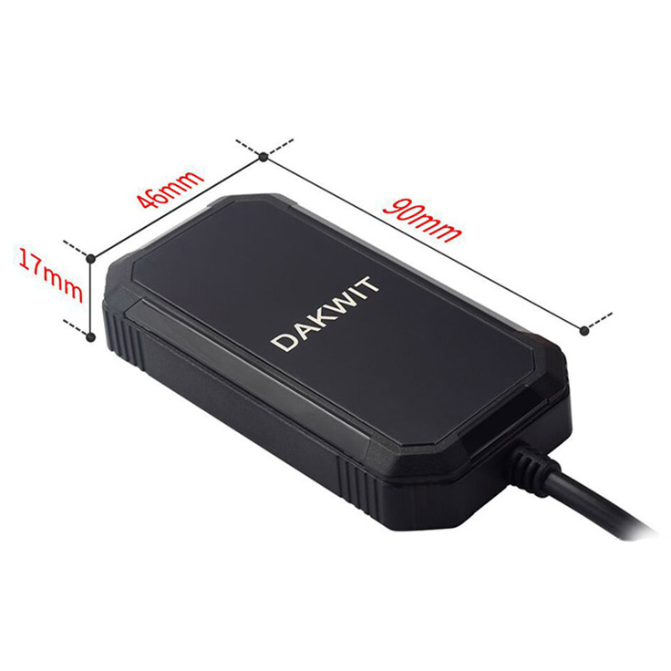Global Smallest GSM/GPRS/GPS Real Time Tracker - GT03 - Black
