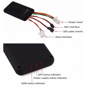 GPS Tracker Mobil Motor - GT06 - Black - JakartaNotebook.com