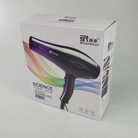 Shunrui Quick Dry Hair Dryer Air Nozzles - XL-8888 - Black - 10