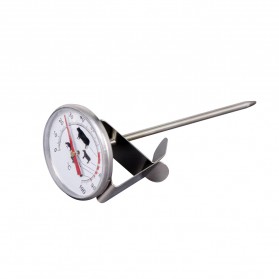 BBQ Food Thermometer Meat Gauge Instant Read Probe - D9144 - Silver