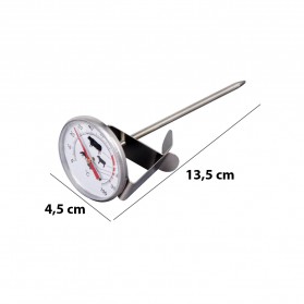 BBQ Food Thermometer Meat Gauge Instant Read Probe - D9144 - Silver - 8