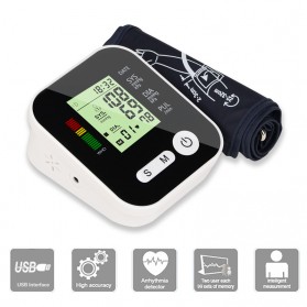 TaffOmicron Pengukur Tekanan Darah Tensi Electronic Blood Pressure Monitor with Voice - RAK-283/Ye660b - White - 5