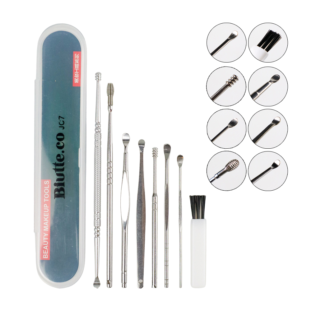 Gambar produk Biutte.co Pembersih Telinga Korek Kuping Ear Wax Picker 7 PCS - JC7