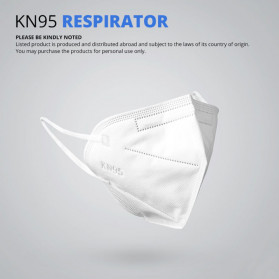 ANHUI Masker Anti Polusi Virus Corona KN95 1 PCS - SY9600 - White