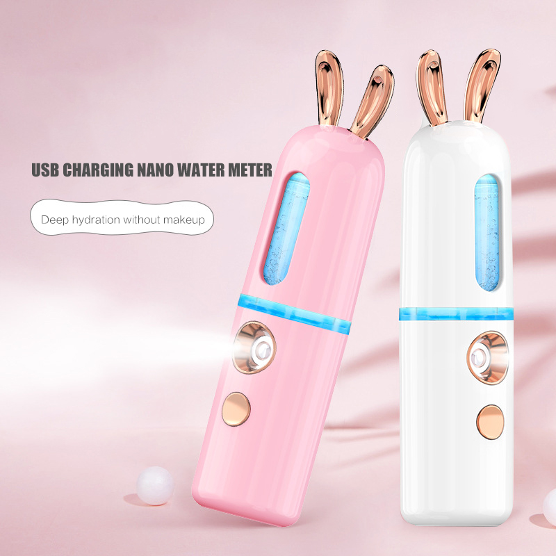 CkeyiN Steamer Muka Portable Mini Nano Spray Machine Beauty Skin