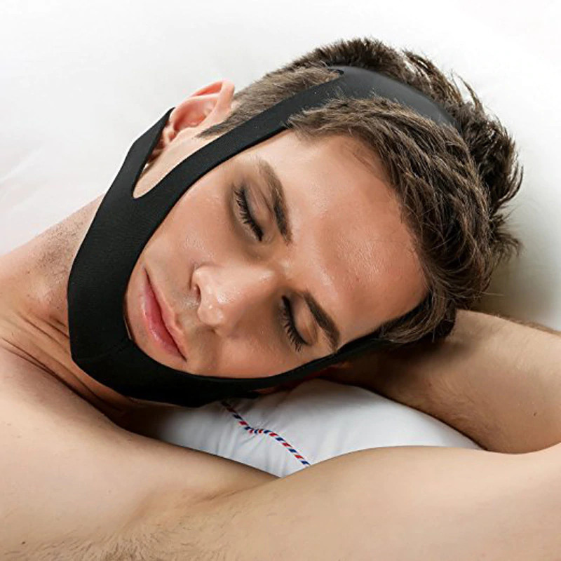 Gambar produk AOLIKES Sabuk Tidur Anti Ngorok Snoring Solution Chin Rest Band Strap - AO55