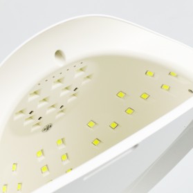 Biutte.co Pengering Kutek Kuku UV LED Nail Dryer 72 W 36 LED - X5 Plus - White - 5