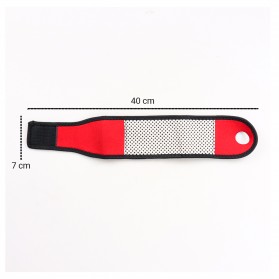 TONQUU Pelindung Tangan Olahraga Fitness Wristband Strap Support - A-7639 - Black/Red - 6