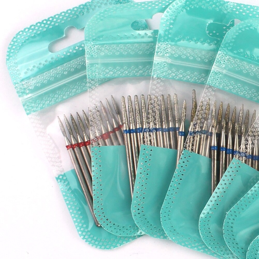 Mata Bits Manicure Pedicure Kikir Kuku Nail Drill 10PCS Model H8