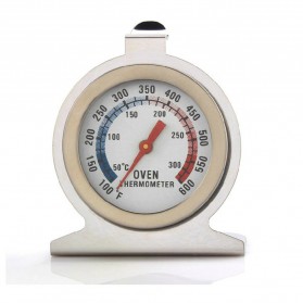 Breacuit Termometer Oven Food Meat Temperature Gauge - HG215 - Silver - 6