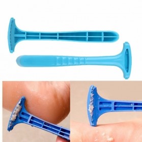 Amkee Alat Perawatan Kaki Manicure Pedicure Foot Care Dead Skin Scraper - RS223 - Blue - 2