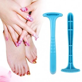 Amkee Alat Perawatan Kaki Manicure Pedicure Foot Care Dead Skin Scraper - RS223 - Blue - 7