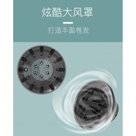 Shunrui Pengering Rambut Hair Dryer Foldable Negative Ion Blower - KNS-115 - Black - 10