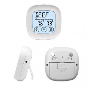 Anpro Digital Food Thermometer Meat BBQ Cooking Timer Touch Screen - TS-BN53 - Silver - 1