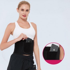 KLV Korset Body Shaper Strap Waist Underwear Women Slimming Abdomen Size S - K1016 - Black - 3