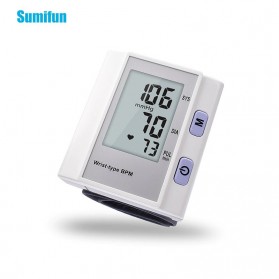 Sumifun Pengukur Tekanan Darah Digital Wrist Blood Pressure Monitor Sphygmomanometers - BP-210M