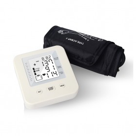Sumifun Pengukur Tekanan Darah Blood Pressure Monitor BP Sphygmomanometer without Voice - J095 - White - 8