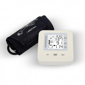 Sumifun Pengukur Tekanan Darah Blood Pressure Monitor BP Sphygmomanometer without Voice - J095 - White - 9