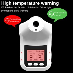 MOMO Thermometer Dinding Forehead Infrared Non Contact - K3-Pro - White - 2