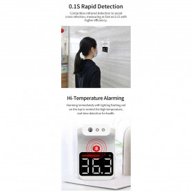 MOMO Thermometer Forehead Infrared Non Contact - K3 Mini - White - 7