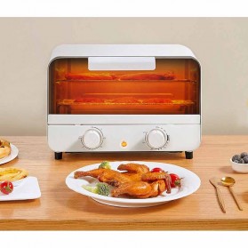 Ceool Mini Oven Electric Baking Pizza Intelligent Temperature 10L - KX1061 - White - 4