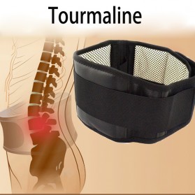 Tourmaline Alat Therapy Pinggang Magnetic Size XL - Black