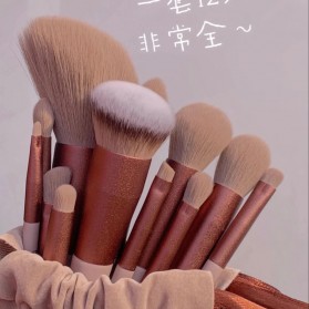 Nancy Kuas Make Up Brush Set 13 PCS - WFA166 - Brown