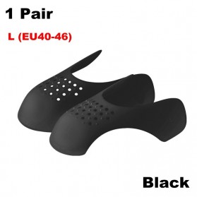 YuanXiang Protector Kepala Sepatu Anti Crease Wrinkle Shoe Head Support Size L - AJ1 - Black