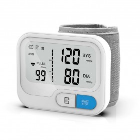 Yongrow Pengukur Tekanan Darah Tensi Electronic Blood Pressure Monitor - YK-BPW5 - White