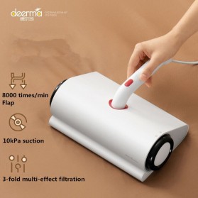 Deerma Penghisap Debu Vacuum Cleaner Kasur Sofa Tungau Dust Mite Cleaner - CM300 - White