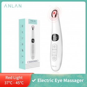 ANLAN BMY-001 Alat Pijat Mata Electric Pen Eye Massager Anti Aging - ALMYY01-02 - White
